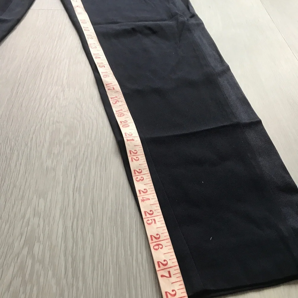 ESCADA LAUREL NAVY JOGGER PANTS SATIN TUXEDO WOMENS 6